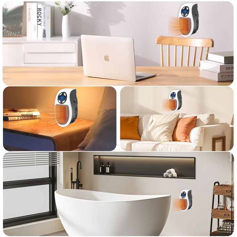 CALENTADOR PORTÁTIL TURBO CERÁMICO + CONTROL REMOTO GRATIS