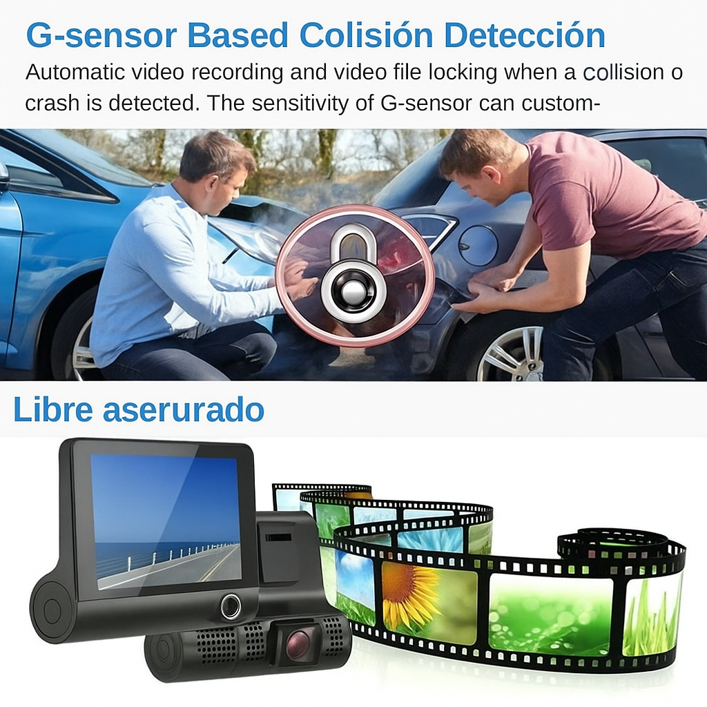 ROADVISION 4K - CON LENTE DVR EXTRA GRATIS