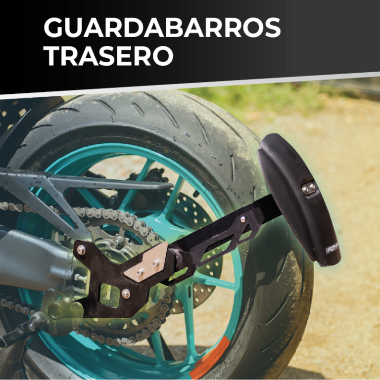 GUARDABARROS PARA MOTOS UNIVERSAL + REGALO EXTRA