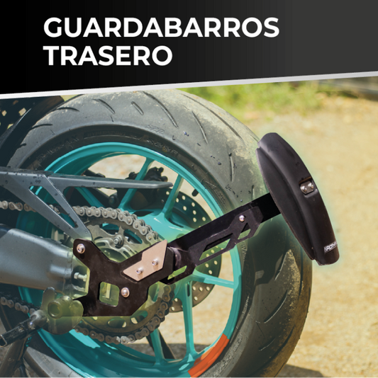 GUARDABARROS PARA MOTOS UNIVERSAL + REGALO EXTRA