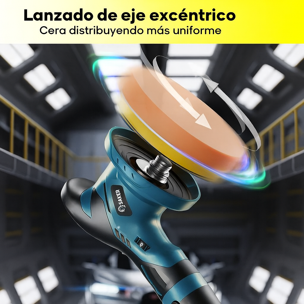 LIJADORA TURBOPRO + KIT DE LIJAS GRATIS